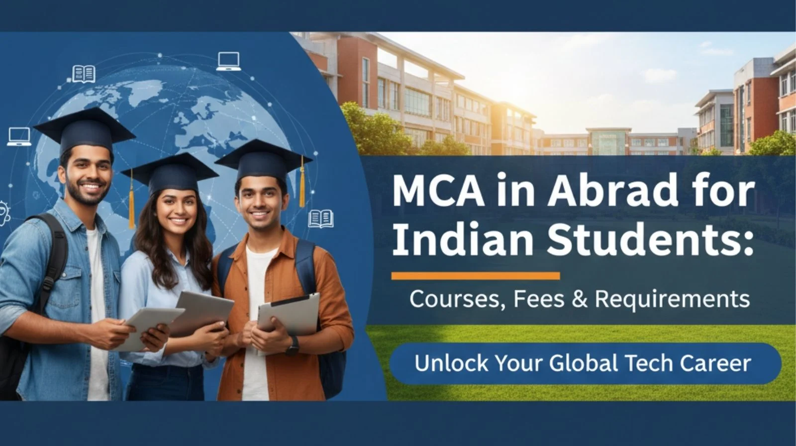 MCA in Abroad for Indian Students: Courses, Fees & Requirements